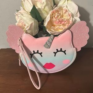 NWOT Betsey Johnson Unicorn Wristlet
